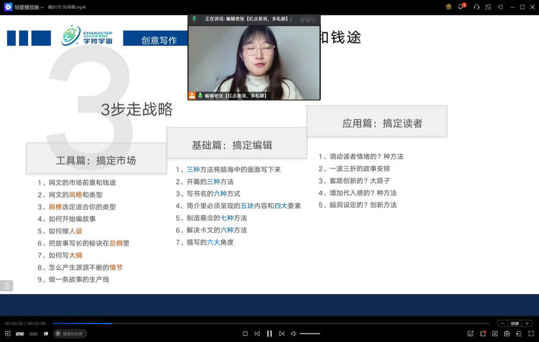 小说零基础写作课专业班_网络教程